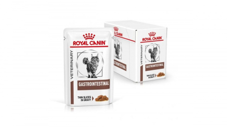 Royal Canin Gastrointestinal, Hrana umedă pentru pisici, Plic 85g [1]