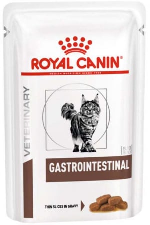 Pisici - Royal Canin Gastrointestinal, Hrana umedă pentru pisici, Plic 85g