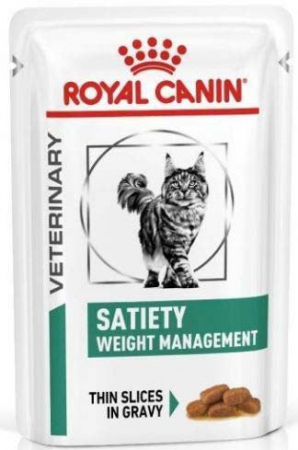Pisici - Royal Canin Satiety Weight Management hrana umeda dietetica pisici 85g
