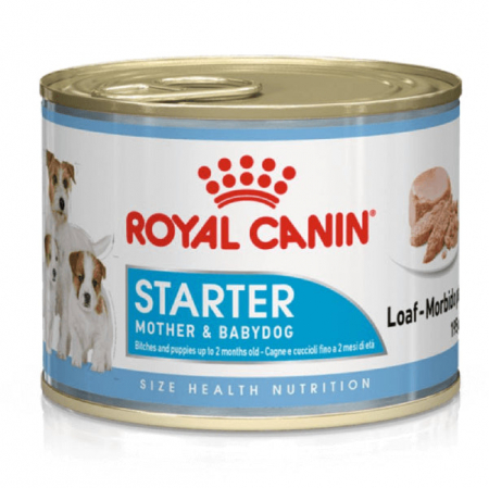 Hrana Umeda - Royal Canin Starter Mousse Mother & Babydog Hrana Umeda pentru Caini, 195G