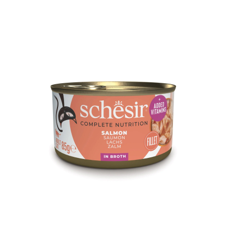 Hrana Umeda - schesir_somon_supa_pisici_85g