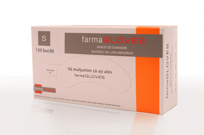 Manusi examinare NEPUDRATE din LATEX [1]