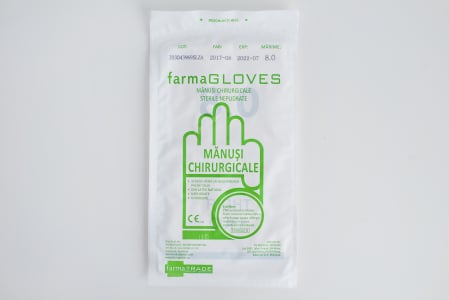 Manusi Chirurgicale - Manusi chirurgicale sterile din latex nepudrate
