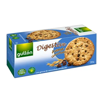 Biscuiti digestivi chipsuri ciocolata neagra, 265gr [1]