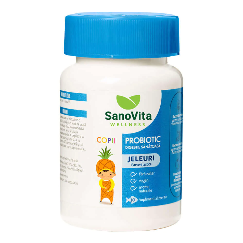 Jeleuri pentru copii cu Probiotice 30 buc, naturale [1]