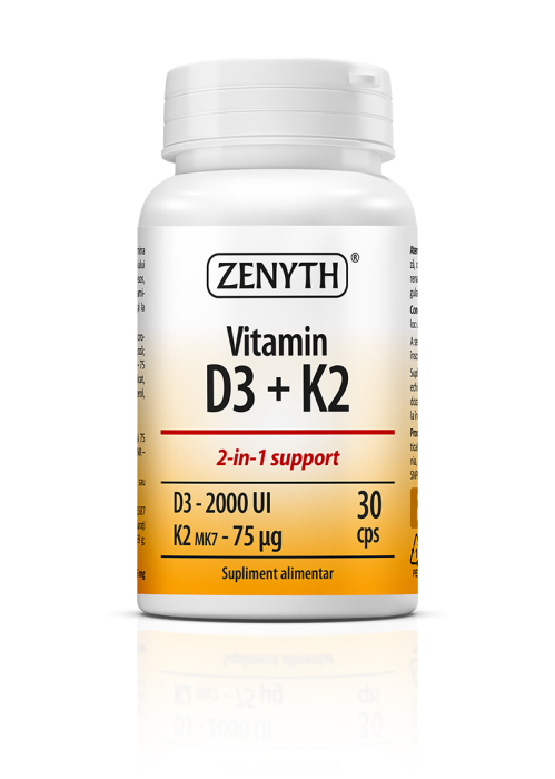 Vitamina D3 2000U I cu K2 [1]