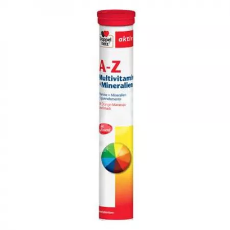 Vitamine si minerale - A-Z Vitamine Minerale Microelemente, 15 comprimate efervescente