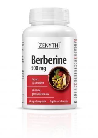 SUPLIMENTE ALIMENTARE - Berberina, 500 mg, 60 capsule,