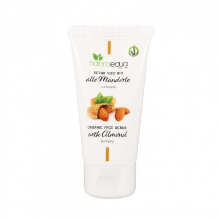Ingrijire fata - Bio Crema pentru fata scrub cu migdale 50ml
