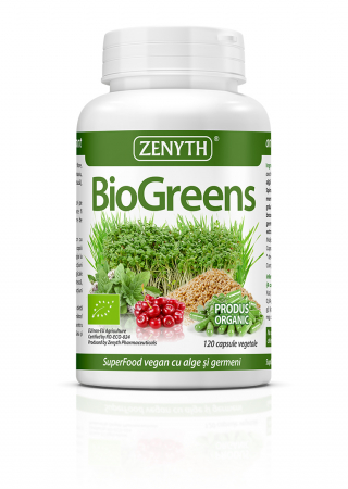 Controlul greutatii - BioGreens, 120 capsule