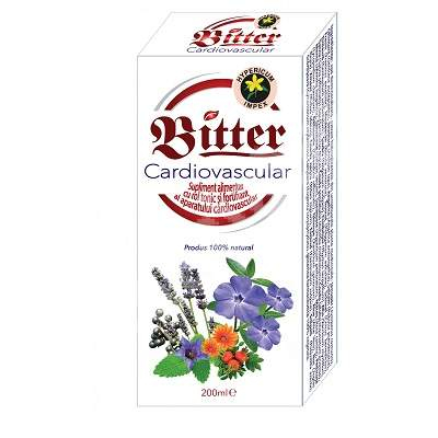 Afectiuni cardiologice - BITTER CARDIOVASCULAR X200ML
