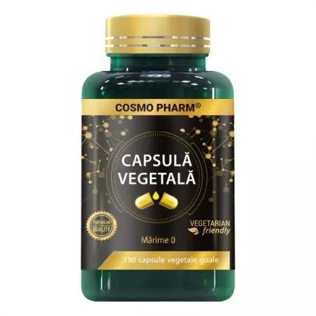 Fara actiune terapeutica - Capsule vegetale goale, 150 bucati
