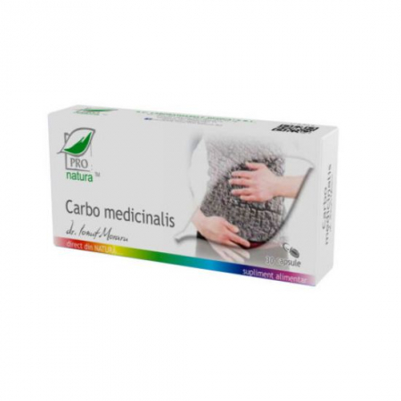 Greata si varsaturi - CARBO MEDICINALIS X30CPS