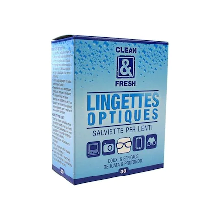 Fara actiune terapeutica - CLEAN & FRESH SERVEȚELE PENTRU CURĂȚARE OCHELARI X30PCS