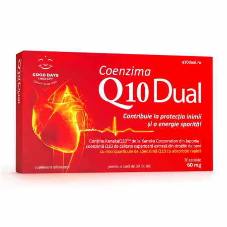 Alte categorii - Coenzima Q10 Dual 60mg, 30 capsule