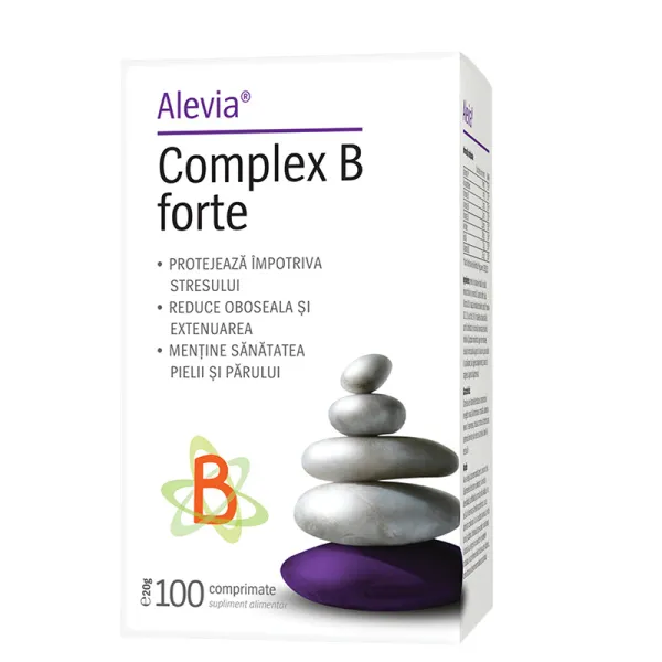 Vitamine si minerale - Complex B forte 100comprimate