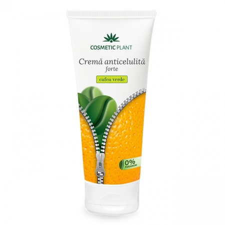 Antivergeturi / Anticelulitice - Cremă Anticelulitică forte cu Cafea verde 200ml