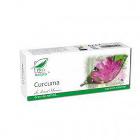 Afectiuni hepatice si biliare - Curcuma 30capsule
