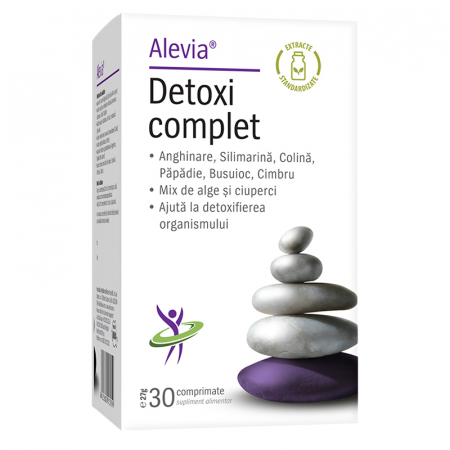 Controlul greutatii - Detoxi Complet, 30 comprimate