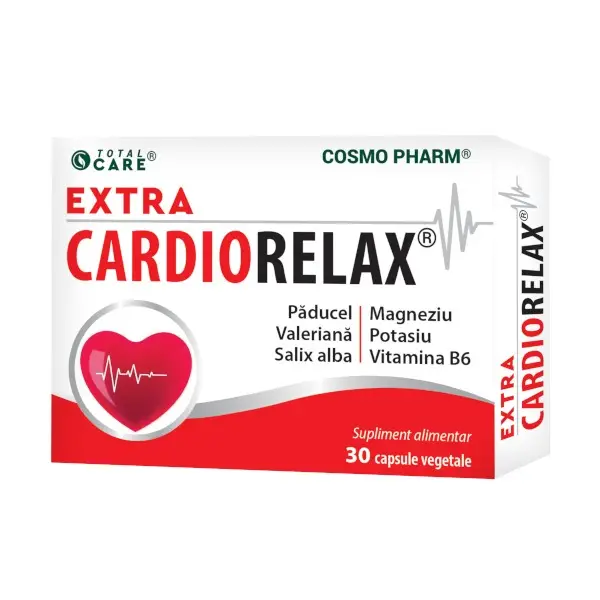 antidepresive si anxiolitice - Extra CardioRelax , 30 comprimate
