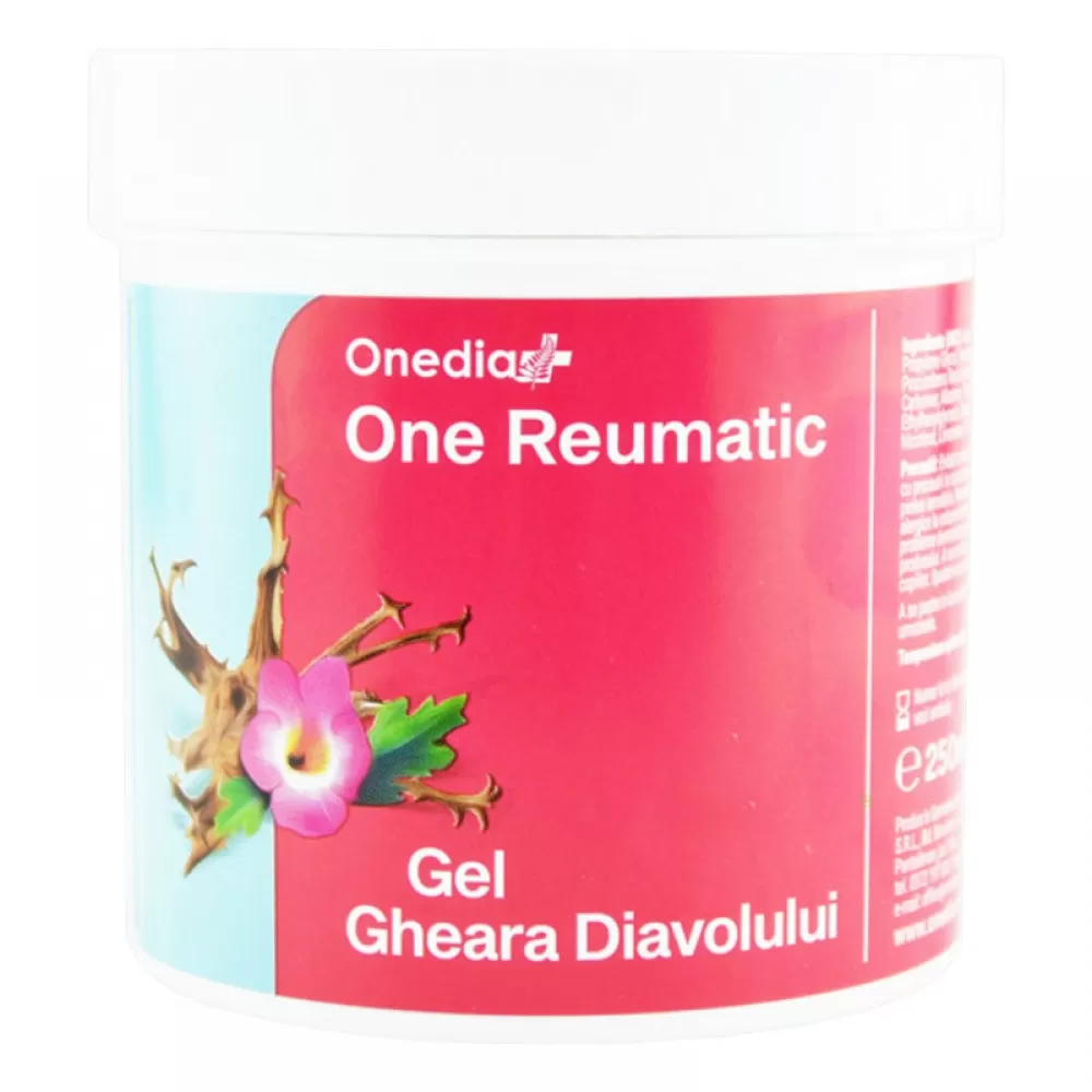 Articulatii oase muschi - Gel Gheara Diavolului One Cosmetic, 250 ml,