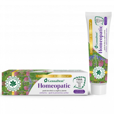 Ingrijire orala - Gennadent homeopatic , 80ml