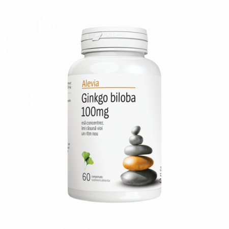 Alte categorii - Ginkgo Biloba 100mg 60 comprimate