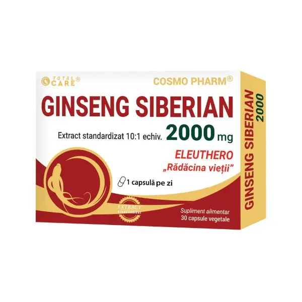 Tonice - Ginseng Siberian 2000mg 30capsule