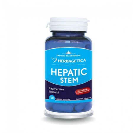 Afectiuni hepatice si biliare - Hepatic Stem, 30 capsule