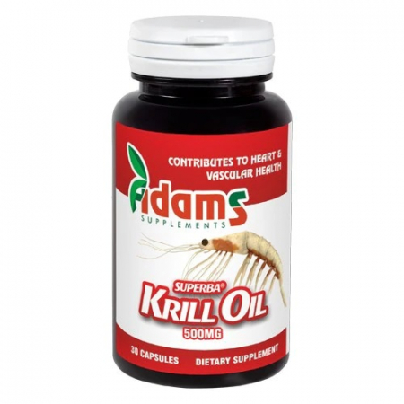 Afectiuni cardiologice - Krill oil 500mg 30capsule