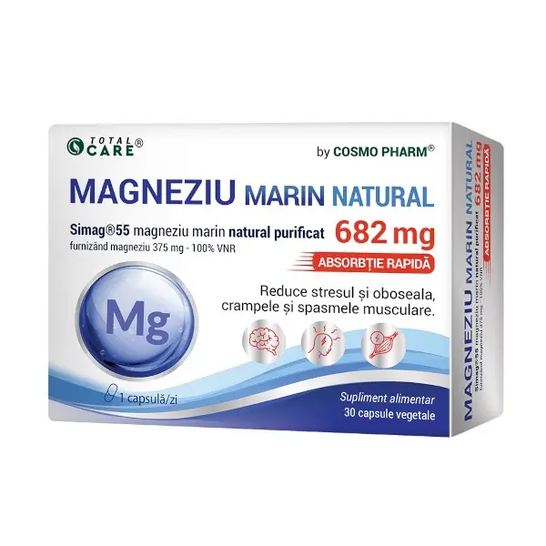 Alte categorii - Magneziu Marin natural ,30 capsule