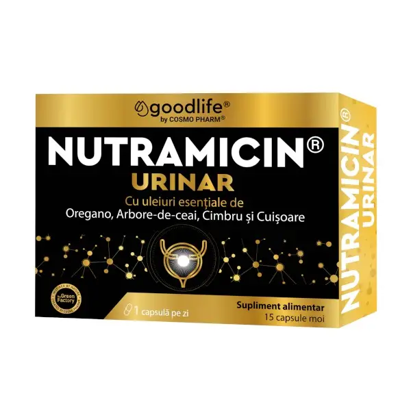 Sistemul genito-urinar - Nutramicin urinar ,15 capsule