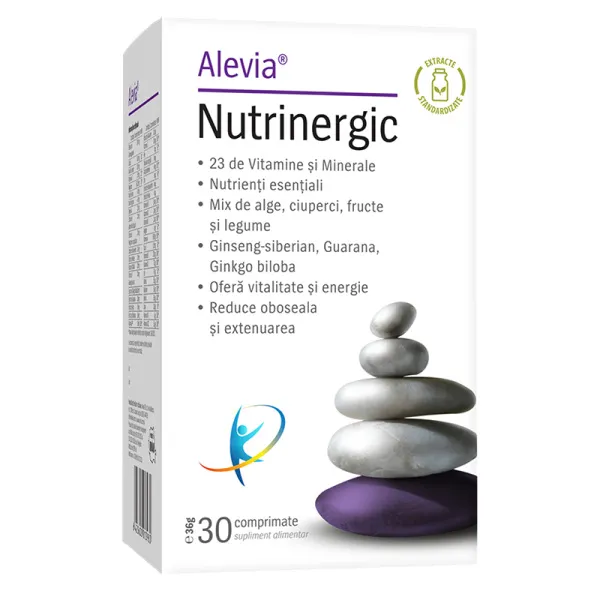 Stres si oboseala - Nutrinergic 30comprimate
