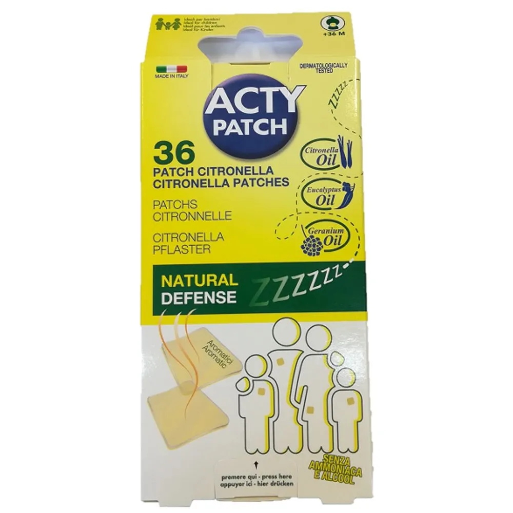Protectie insecte si paraziti - Plasturi aromatici anti tantari  x 36 buc