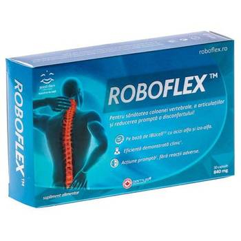 Afectiuni la nivelul coloanei - Roboflex, 30 capsule