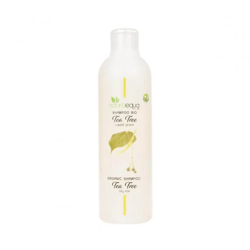 Ingrijire par - Sampon organic cu arbore de ceai - par gras,  250 ml