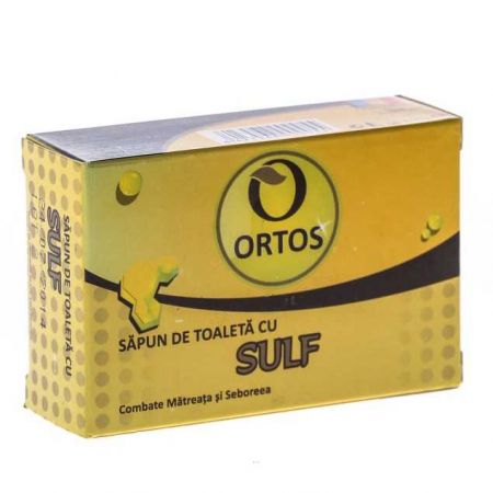Afectiuni dermatologice - Săpun sulf 100gr