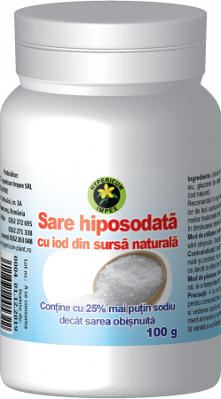 Condimente si sare - Sare hiposodata 100g