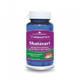 Afectiuni endocrine - Shatavari, 60 capsule,