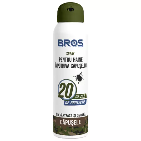 Protectie insecte si paraziti - Spray pentru haine impotriva capuselor, 90 ml,