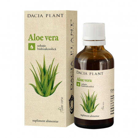 Tincuri, extracte si uleiuri vegetale - TINCTURĂ DE ALOE X50ML