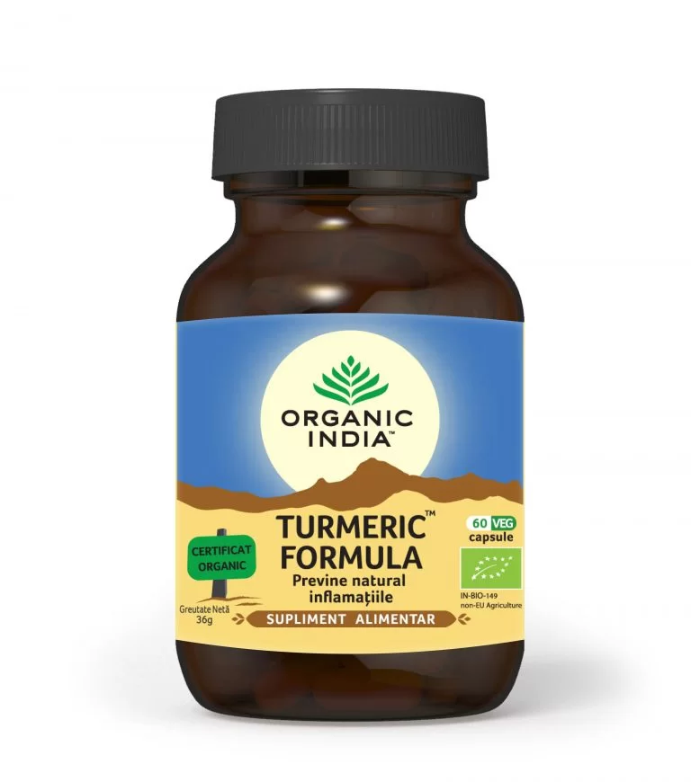 Articulatii oase muschi - Turmeric Formula NEW  Antiinflamator Natural