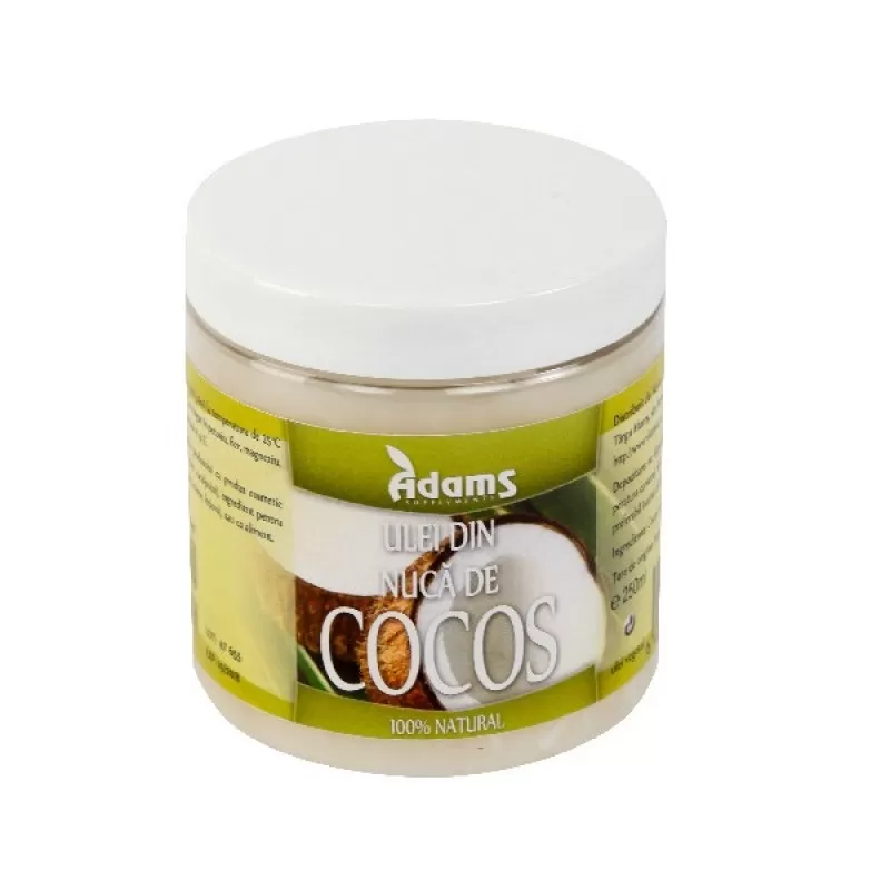 Produse bio - Ulei din nuca de cocos, 250 ml,