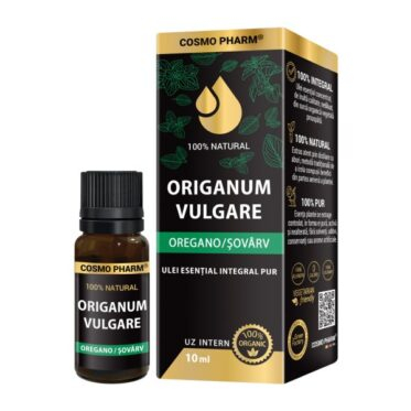 Remedii naturiste - Ulei esențial integral pur de Oregano/Șovârf 10ml
