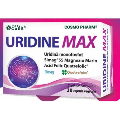 Afectiuni ale sistemului nervos - Uridine Max, 30 capsule ,