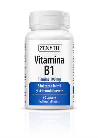 Stres si oboseala - Vitamina B1 x60cps