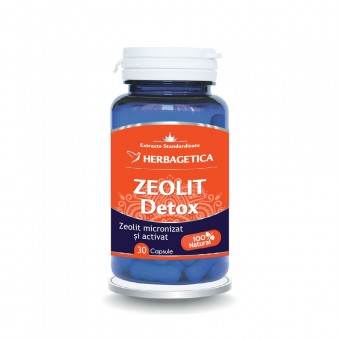 Ingrijire orala - Zeolit detox, 30 capsule