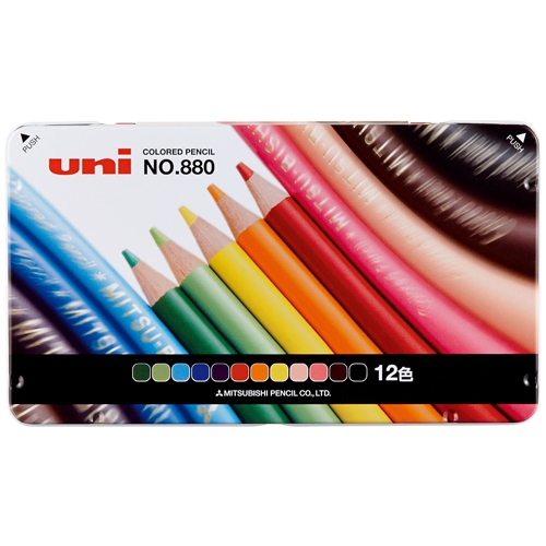 Colored pencils Color Pencil 880 12 Colors [1]