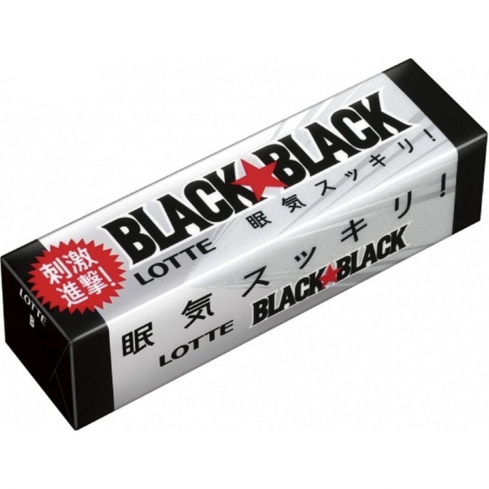 Black Black Chewing Gum 9pcs 22g [1]