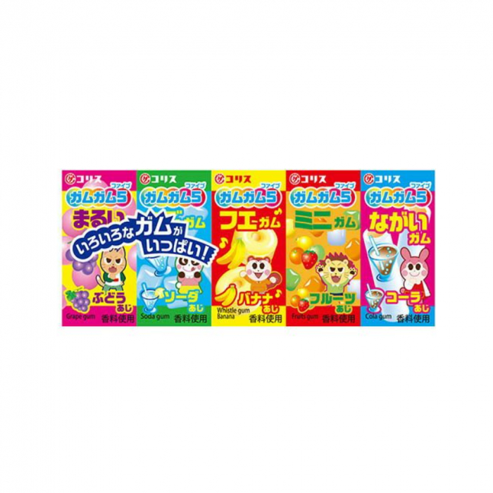 Coris 5 flavors chewing gum 37g [1]